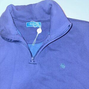 NWT Bailey Boys J. Bailey Glenn Half Zip Pullover Navy Size 12